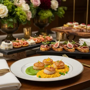 Elegant Plated Wedding Catering